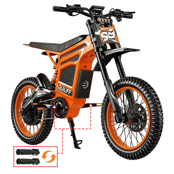 BIBUFF GT600 High-Performance Electric Dirt Bike