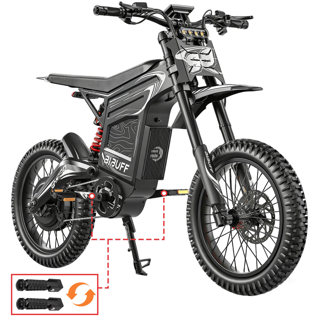 BIBUFF GT600 High-Performance Electric Dirt Bike