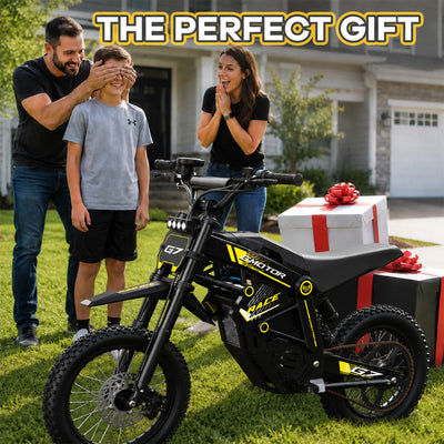 BIBUFF G7 Off-Road Electric Mini Dirt Bike For Teens & Adults