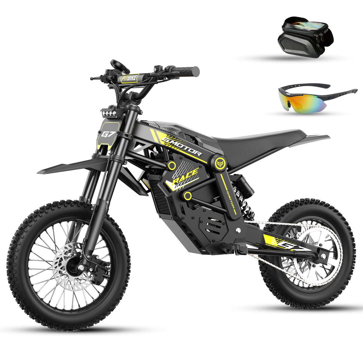 BIBUFF G7 Off-Road Electric Mini Dirt Bike For Teens & Adults