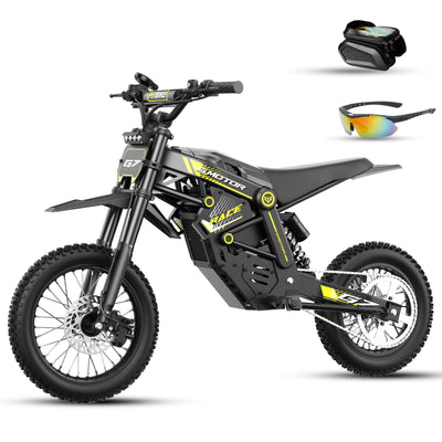 BIBUFF G7 Off-Road Electric Mini Dirt Bike For Teens & Adults