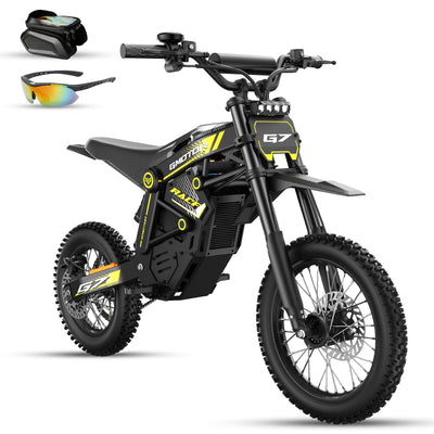 BIBUFF G7 Off-Road Electric Mini Dirt Bike For Teens & Adults