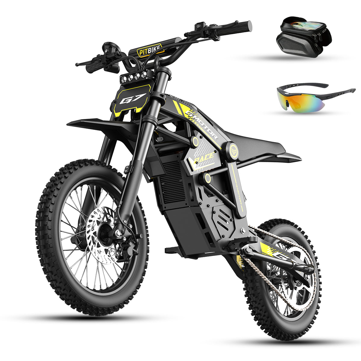 BIBUFF G7 Off-Road Electric Mini Dirt Bike For Teens & Adults